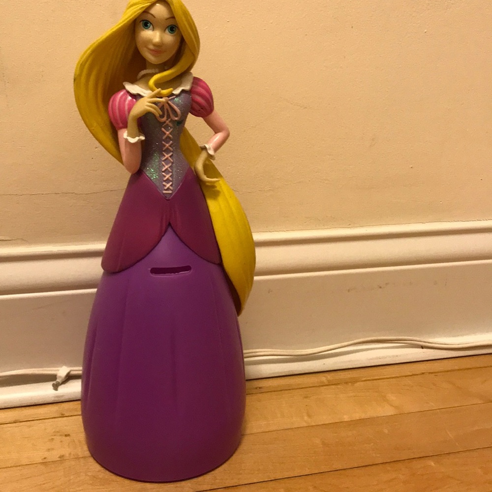 Rapunzel piggy bank